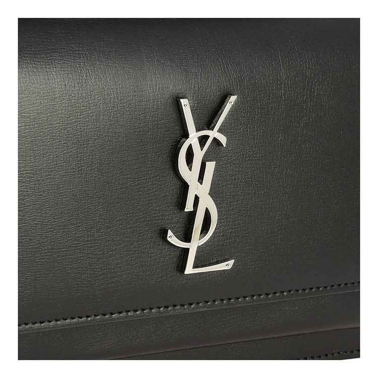 SAINT LAURENT PARIS/SAINT LAURENT PARIS 19年秋冬 YSL Sunset Mono斜挎包 女性 黑色 手提包 533026 D422N 1000