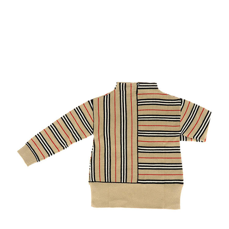 burberry/博柏利 19年秋冬 百搭 女童 米色 儿童毛衣/针织衫 8017879