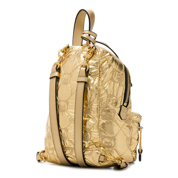 莫斯奇诺/moschino 19年秋冬 teddy bear迷你背包 女性 金色 双肩包 b