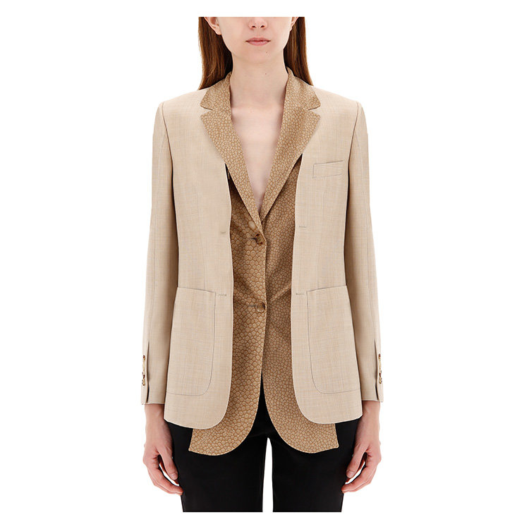 burberry/博柏利 19年秋冬 服装 百搭 女性 米色 女士西服 45626183