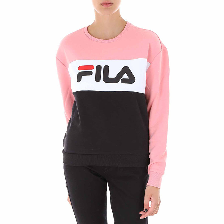 fila/斐乐 19年春夏 百搭 女性 粉色 女士运动卫衣/套头衫 687043