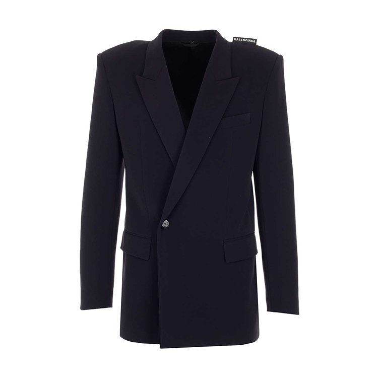balenciaga/巴黎世家 20年秋冬 百搭 男性 蓝色 男士西服 571534/te