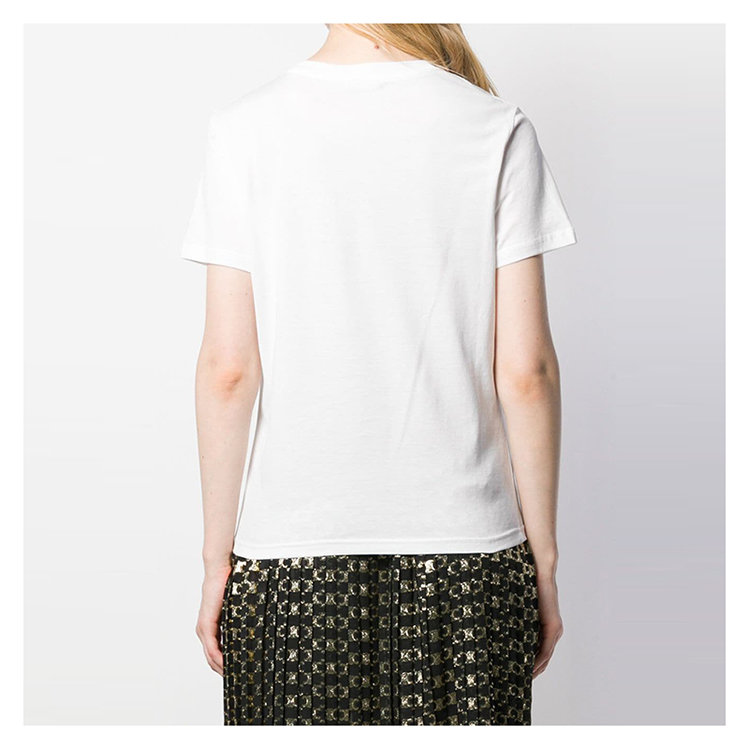 celine/赛琳 19年秋冬 服装 女士t恤 女性 白t 白色 女士短袖t恤 2x