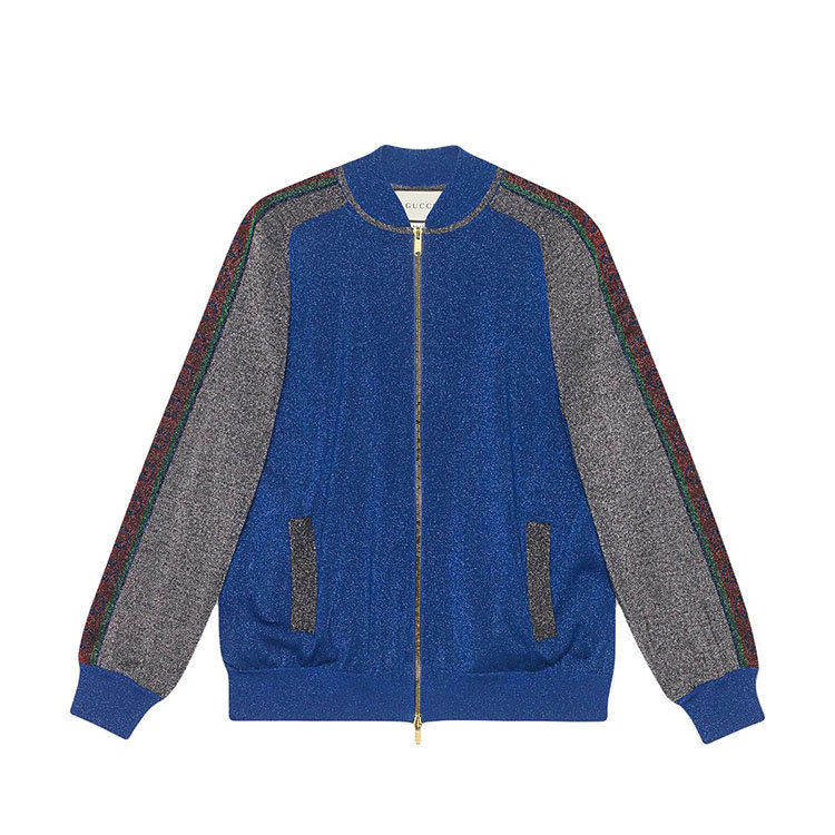 gucci/古驰 19年秋冬 gucci服装 女性 蓝色 女士夹克 579749 xkaq9