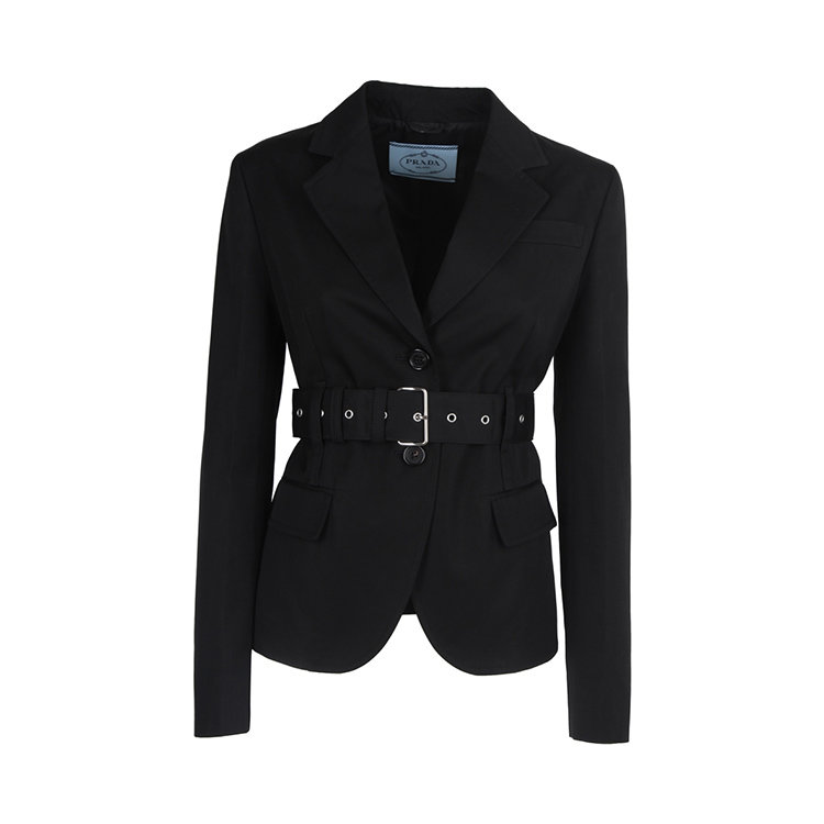 prada/普拉达 19年春夏 百搭 女性 黑色 女士西服 p581ghs191/1bmsf