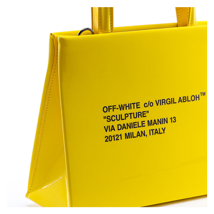 off-white/off-white 19年秋冬 女包 包包 女性 黄色 手提包 owna059