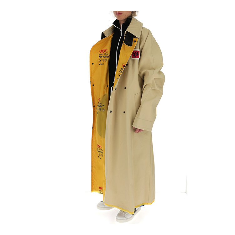 off-white/off-white 19年秋冬 百搭 男性 男士大衣 omea198f19f13003