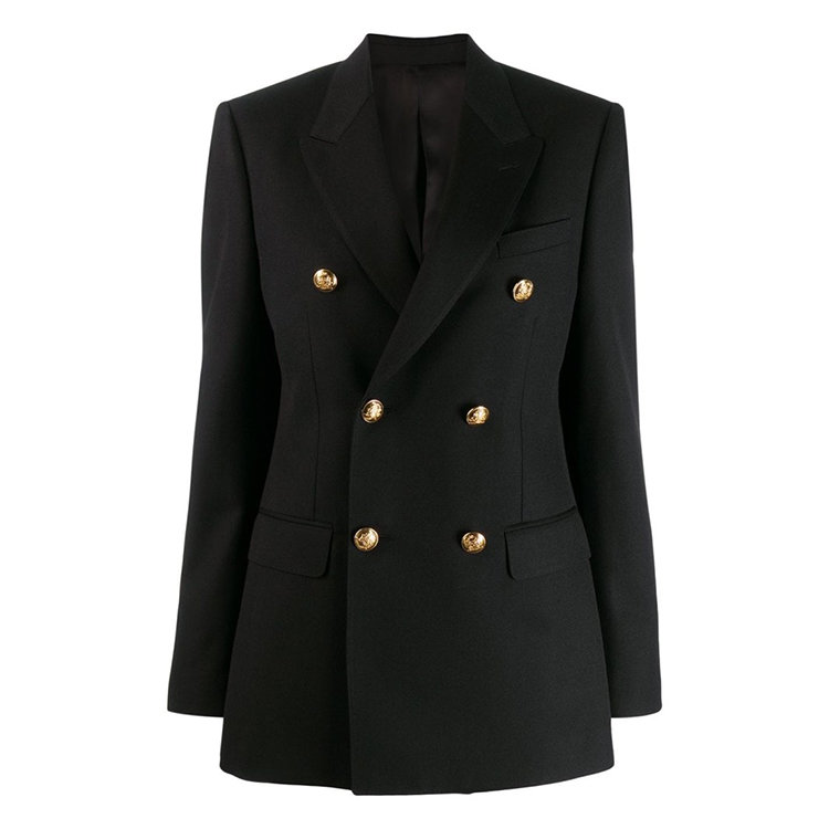 celine/赛琳 19年秋冬 服装 纯色 女性 黑色 女士西服 2v628952c38no