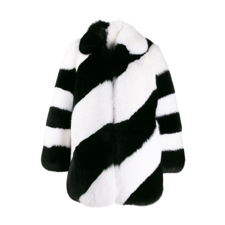 SAINT LAURENT PARIS/SAINT LAURENT PARIS 20年春夏 ysl 女性 黑/白 女士大衣 583991#Y7LY2#1090