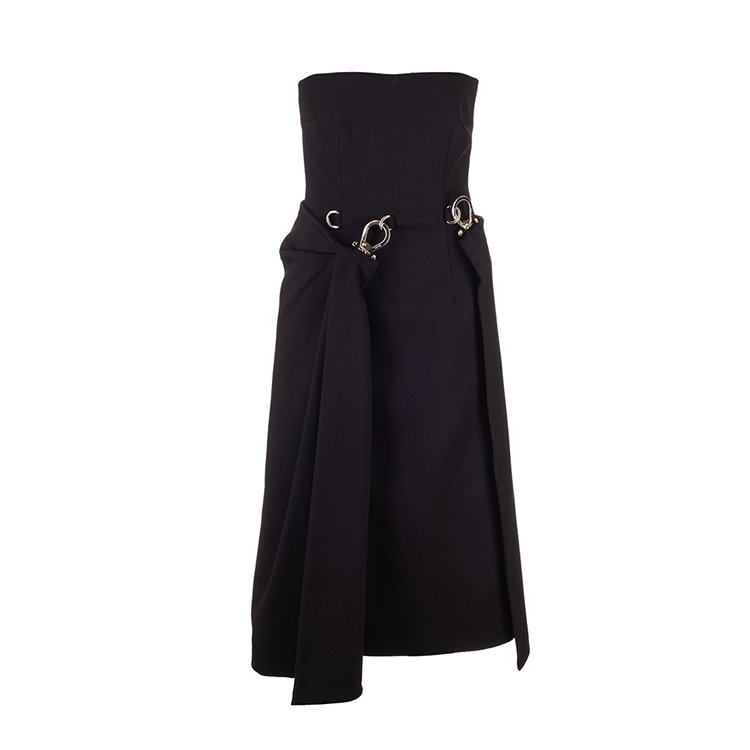 prada/普拉达 19年秋冬 prada服装 女性 黑色 女士连衣裙 p39l3s1921