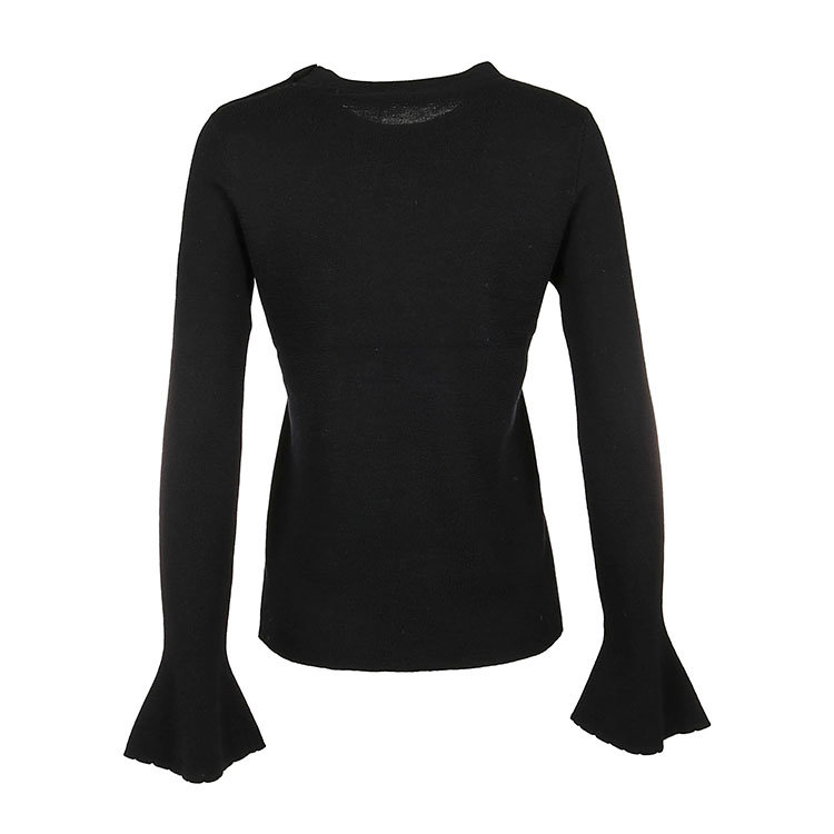 19年秋冬 服装 百搭 女性 黑色 女士针织衫/毛衣 60378_001 black