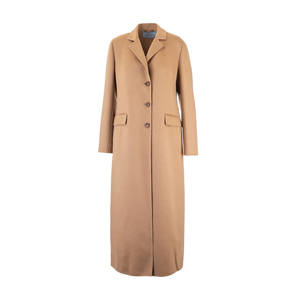 prada/普拉达 19年秋冬 百搭 女性 棕色 女士大衣 p641ls1921cruf0040