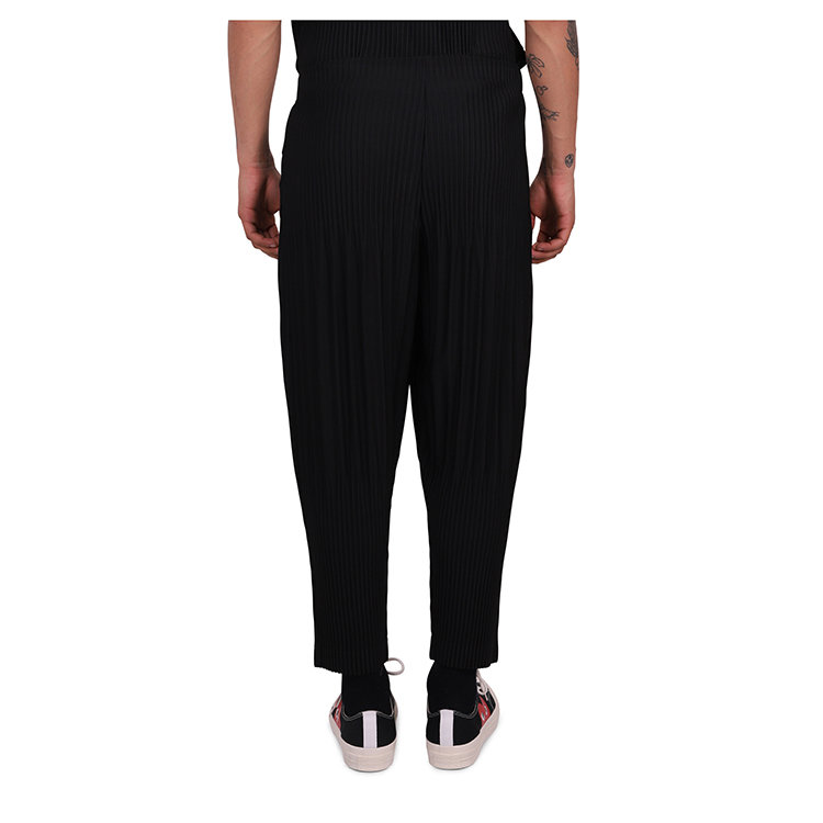 issey miyake/三宅一生 19年春夏 哈伦裤 男性 英伦 宽松 男士休闲裤