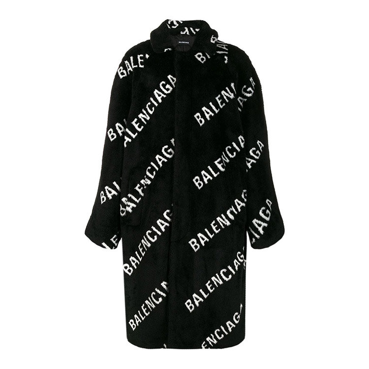 balenciaga/巴黎世家 19年秋冬 百搭 男性 男士大衣 595827 tgq02
