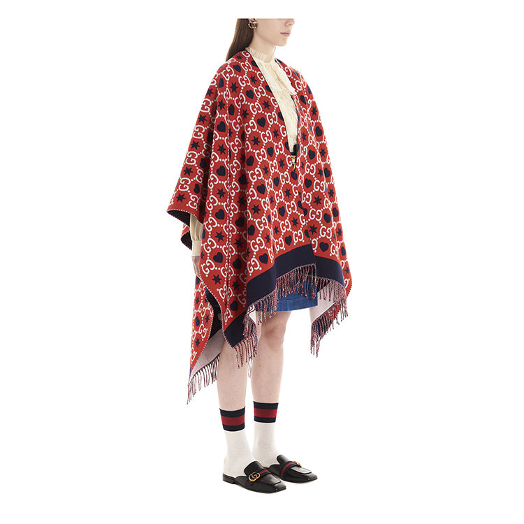 GUCCI/古驰 20年春夏 gucci帽子 女性 披肩 6011753G200 6468