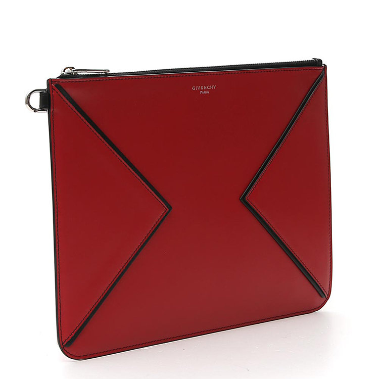 givenchy/纪梵希 20年春夏 男性 信封包 红色 手拿包 bk600jk 0um 606