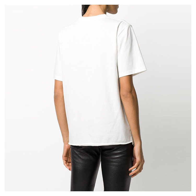 SAINT LAURENT PARIS/SAINT LAURENT PARIS 20年春夏 服装 女性 白色 女士短袖T恤 615522 YBSO2 9744