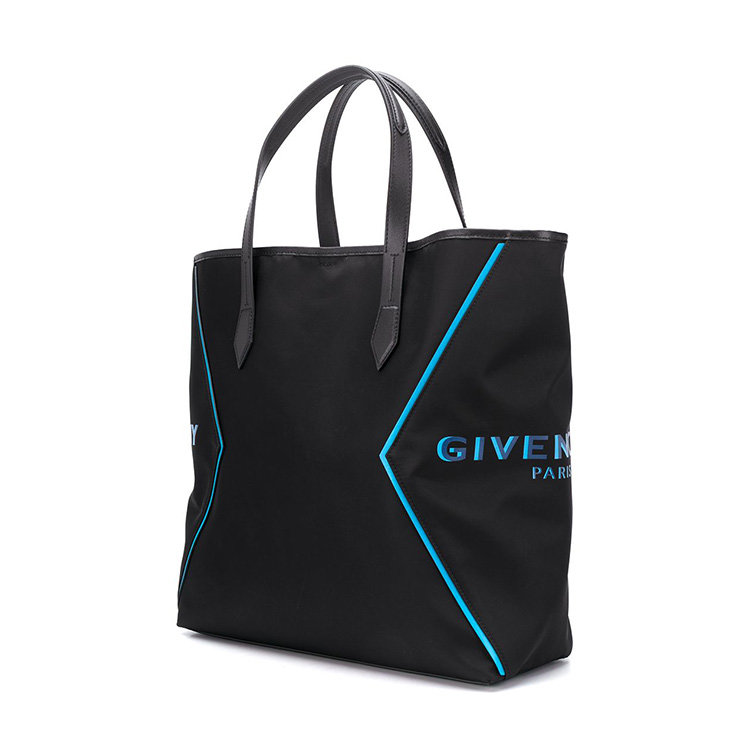 givenchy/纪梵希 20年春夏 givenchy paris bond小号皮革和帆布购物袋