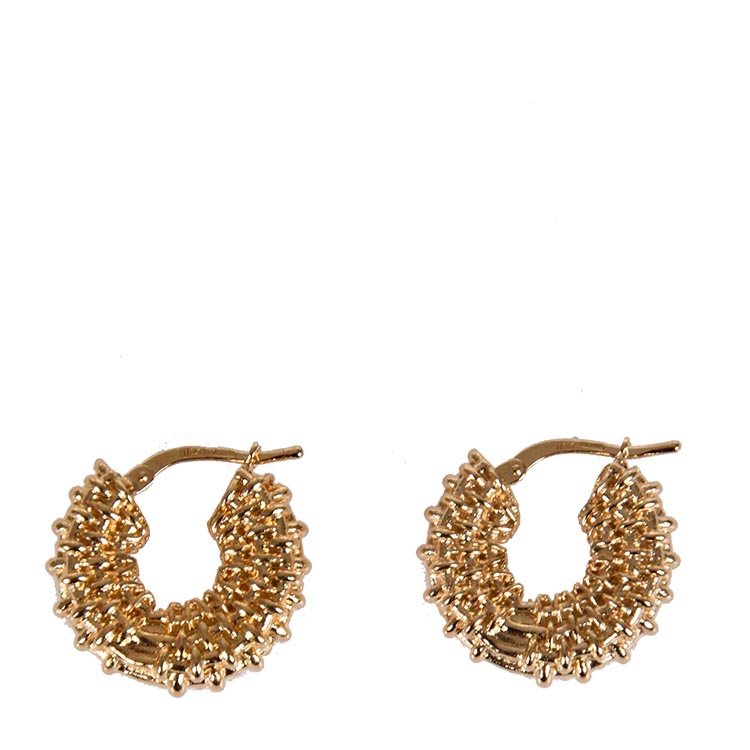 bottega veneta/葆蝶家 20年春夏 百搭 女性 金色 耳环 617411.