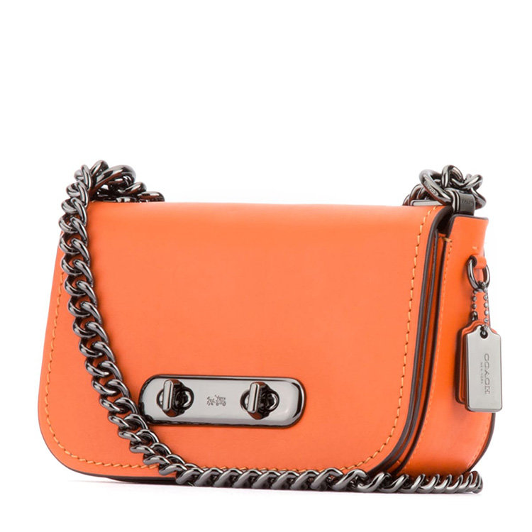 coach/蔻驰 18年春夏 女包 女性 黄色 斜挎包 18858 dkmandari