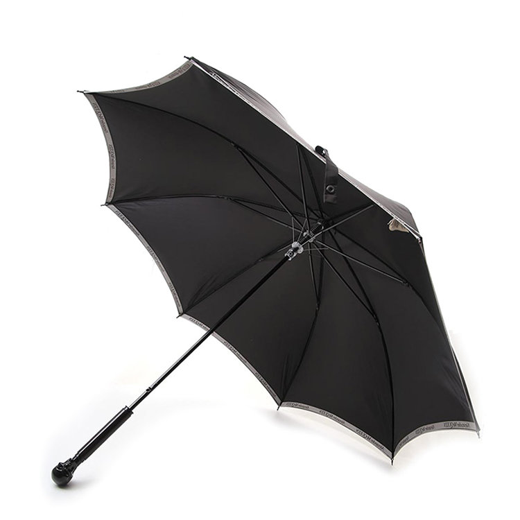 mcqueen/亚历山大麦昆 20年春夏 百搭 男性 logo 黑格色 雨伞 557708