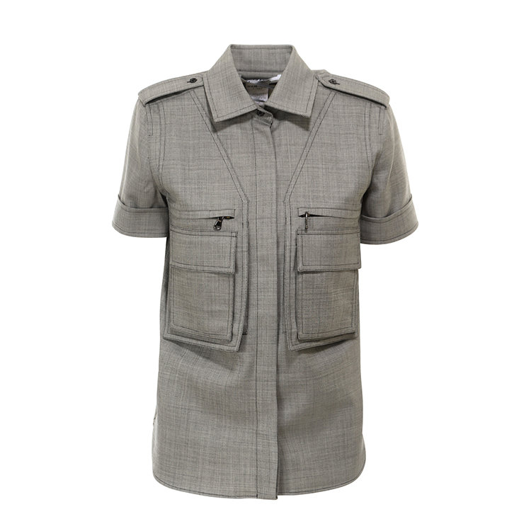 MaxMara/麦丝玛拉 20年春夏 服装 女性 黑色 女士短袖衬衫 11111608600 001