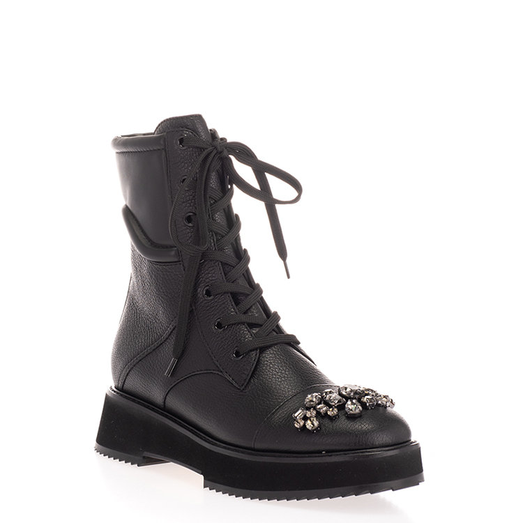 Jimmy Choo/周仰杰 20年春夏 百搭 女性 黑色 短靴 HADLEY FLAT YAS