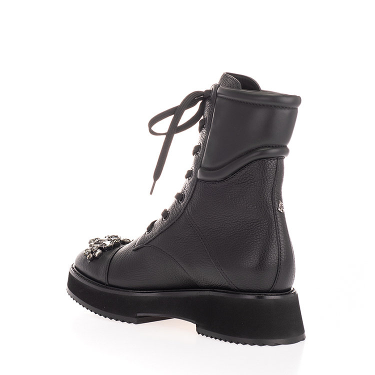 Jimmy Choo/周仰杰 20年春夏 百搭 女性 黑色 短靴 HADLEY FLAT YAS
