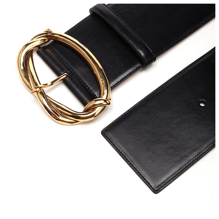 Alexander McQueen/亚历山大麦昆 20年春夏 百搭 女性 黑色 腰带 621403/1BR0T1000