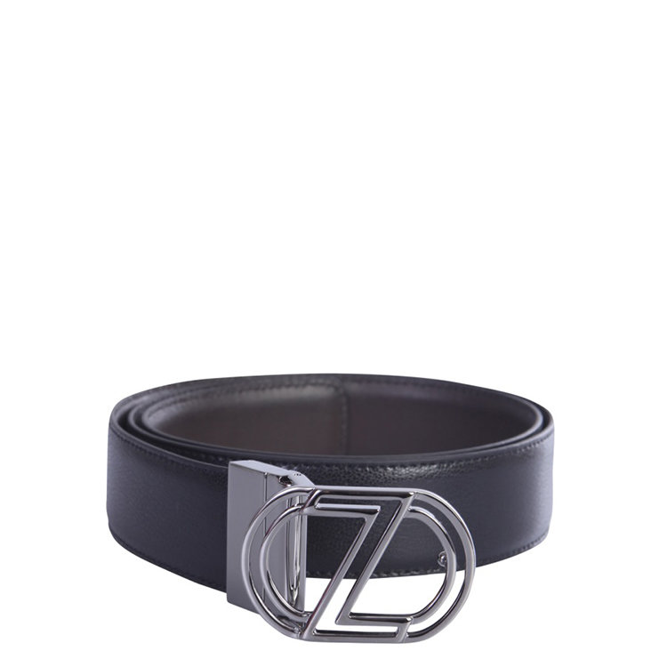 z zegna/杰尼亚 20年春夏 百搭 男性 logo 黑色 腰