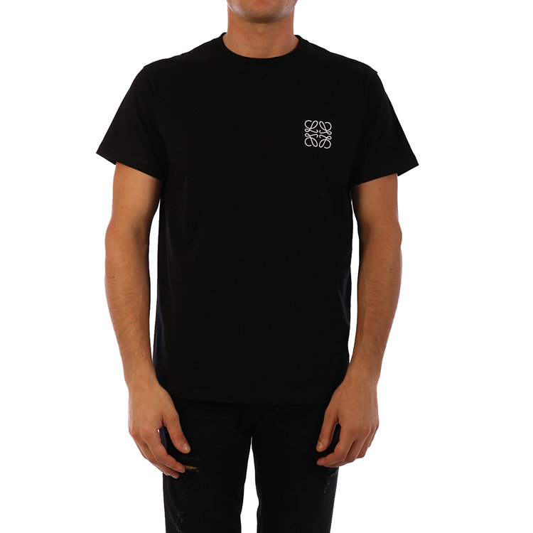 loewe/罗意威 21年春夏 百搭 男性 黑色 男士短袖t恤 h526341xai 1100