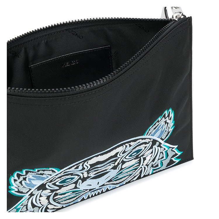 kenzo/高田贤三 21年春夏 百搭 男性 黑色 手拿包 fa65pm302f20 99