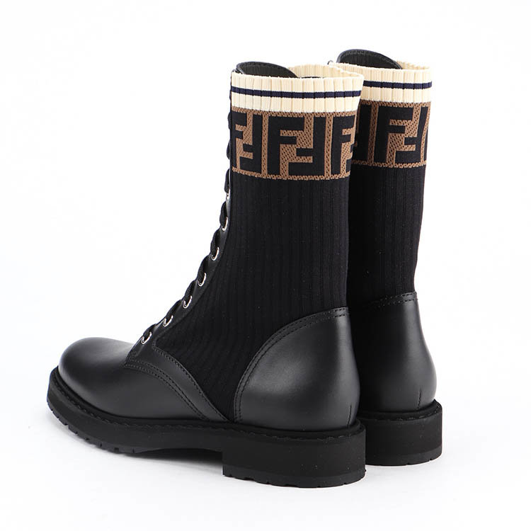 FENDI/芬迪 19年秋冬 百搭 女性 黑色 马丁靴 8T6780/A3H4F13MC NERO