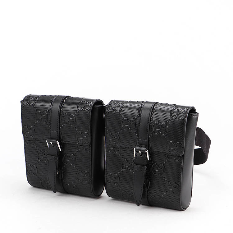 gucci/古驰 20年秋冬 百搭 男性 黑色 腰包 631339/1w3cn_1000
