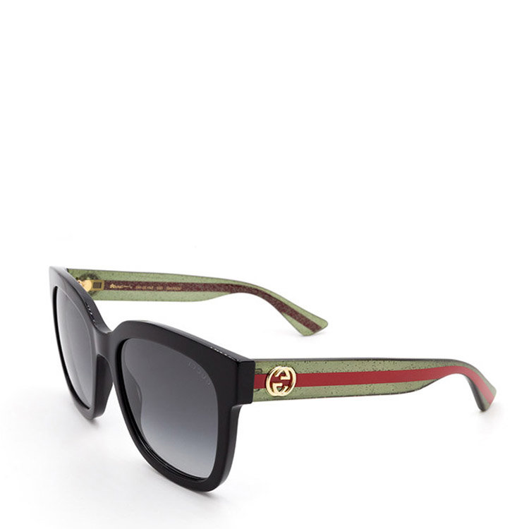 gucci/古驰 20年秋冬 百搭 女性 黑色 太阳镜 gucci gg0034s black