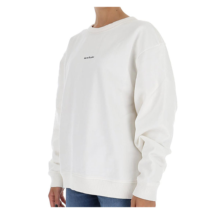 acne studios/acne studios 21年春夏 百搭 女性 白色 女卫衣 ai0067