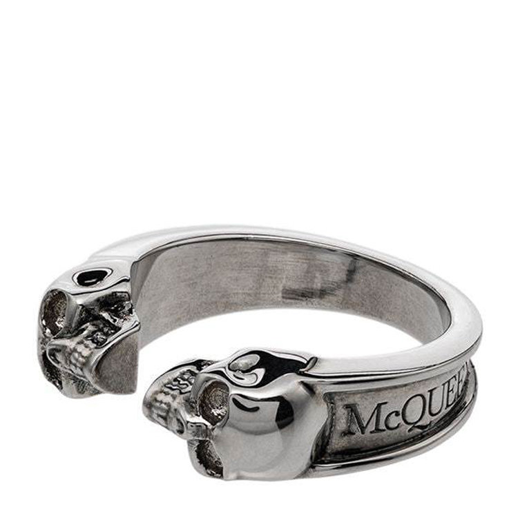 alexander mcqueen/亚历山大麦昆 21年秋冬 百搭 男性 银色 戒指/指环