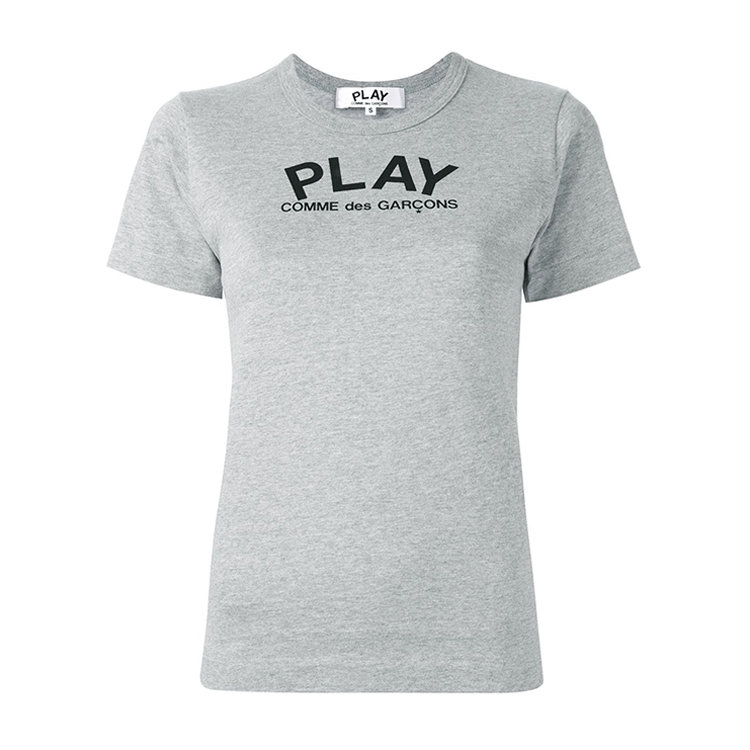 comme des garcons/川久保玲 20年秋冬 百搭 女性 灰色 女士短袖t恤