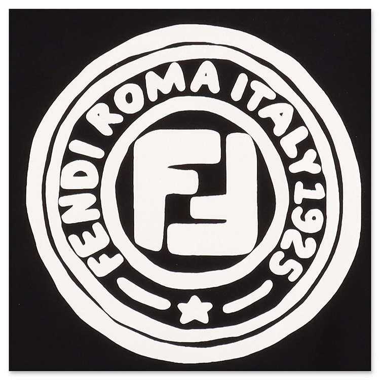 fendi/芬迪 20年秋冬 百搭 男童 logo 黑色 儿童卫衣/绒衫 juh0185v0