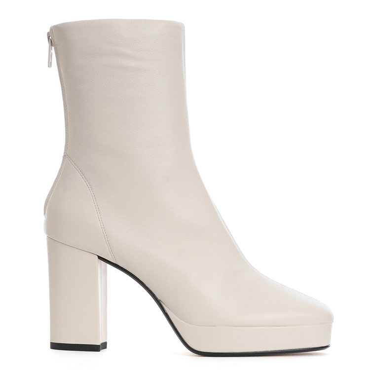 kenzo/高田贤三 20年秋冬 百搭 女性 白色 短靴 fa62bt031l51 03