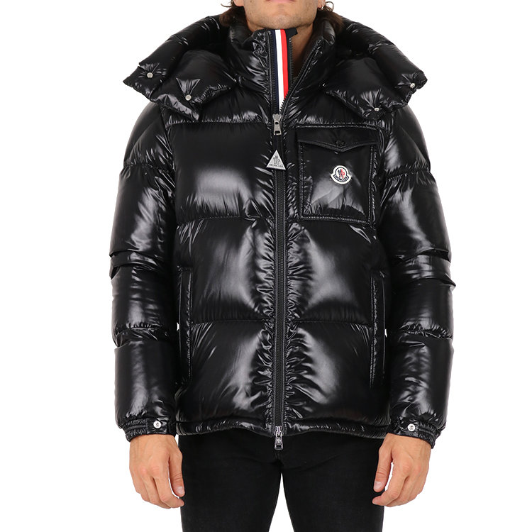 moncler/蒙克莱 20年秋冬 百搭 男性 logo 黑色 男士羽绒服 1a51x