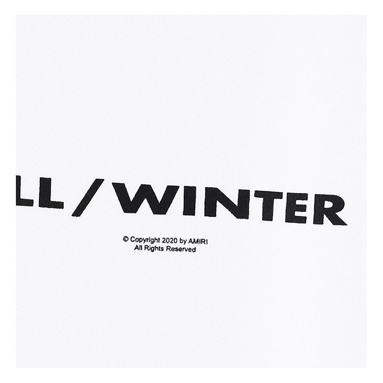 【amiriamiri 男卫衣】amiri/amiri 20年秋冬 百搭 男性 白色 男卫衣 