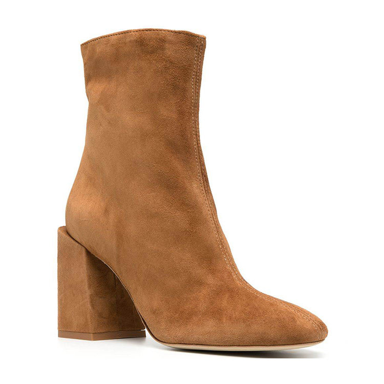 furla/芙拉 20年秋冬 时尚百搭 女性 棕色 短靴 yd33fbk#y63000#03b00