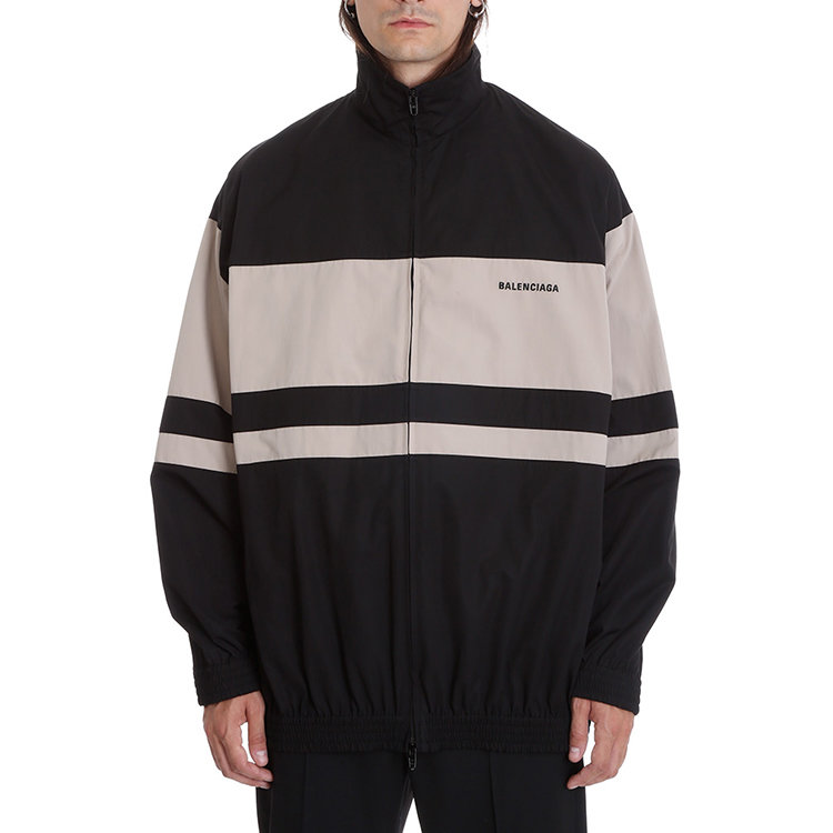 balenciaga/巴黎世家 20年秋冬 时尚百搭 男性 logo 黑色 男士夹克