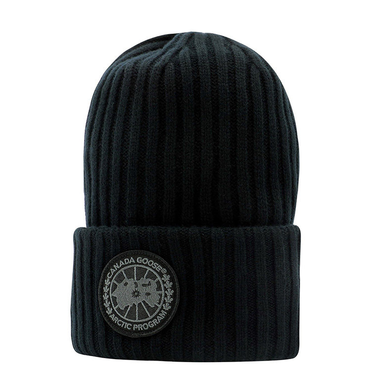 canada goose/加拿大鹅 20年秋冬 时尚百搭 男性 黑色 帽子 cg5028mb