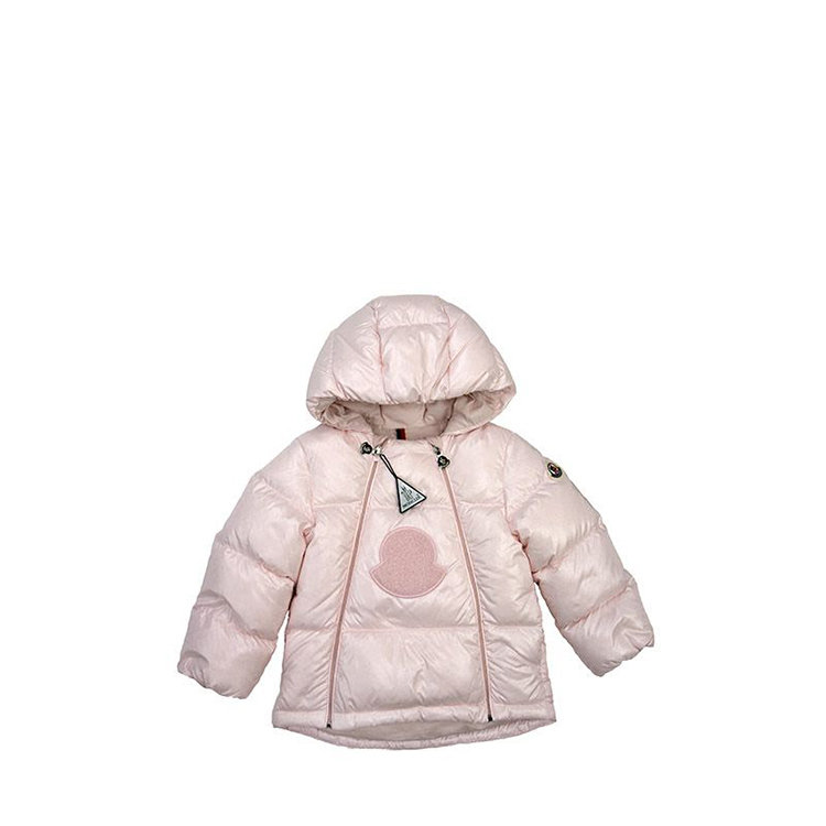 moncler/蒙克莱 20年秋冬 百搭 女童 粉色 儿童羽绒服 1a532-00-68950