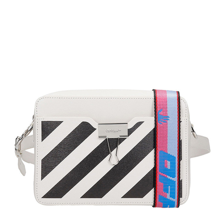off-white/off-white 21年春夏 潮流 潮牌 女性 白色 斜挎包 owna088