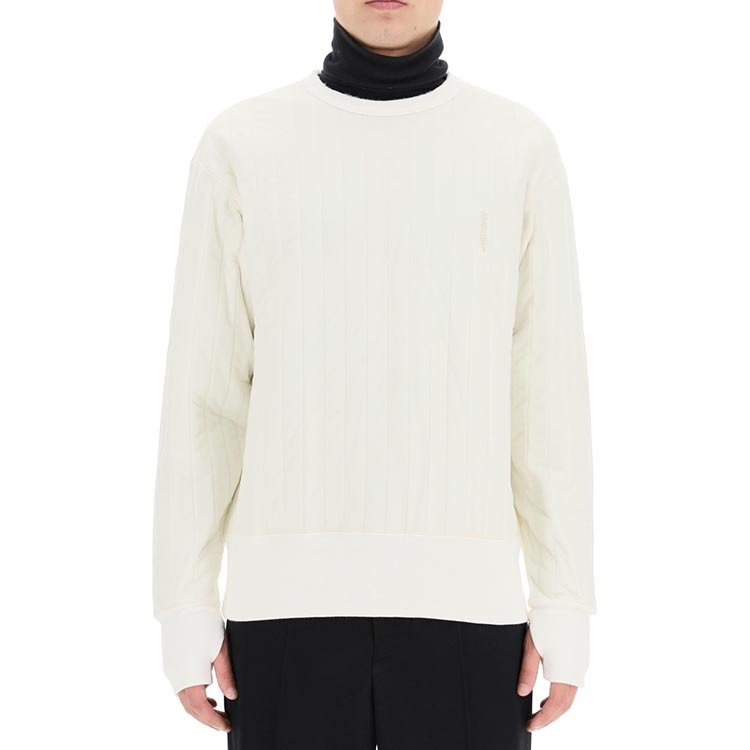 ambush/ambush 20年秋冬 百搭 男性 白色 男士针织衫/毛衣 bmba001f20