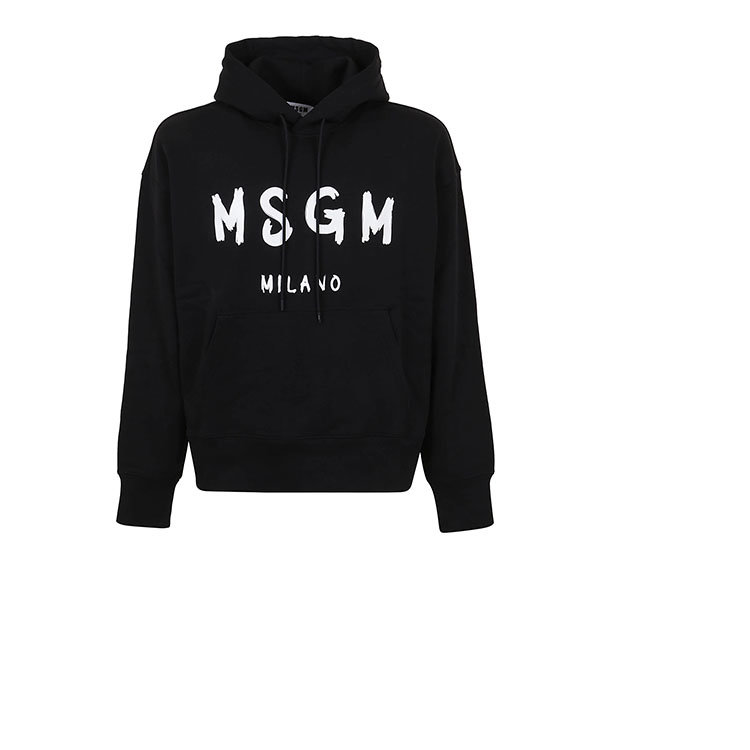 msgm/msgm 21年春夏 百搭 男性 黑色 男卫衣 3040mm188.217099_99
