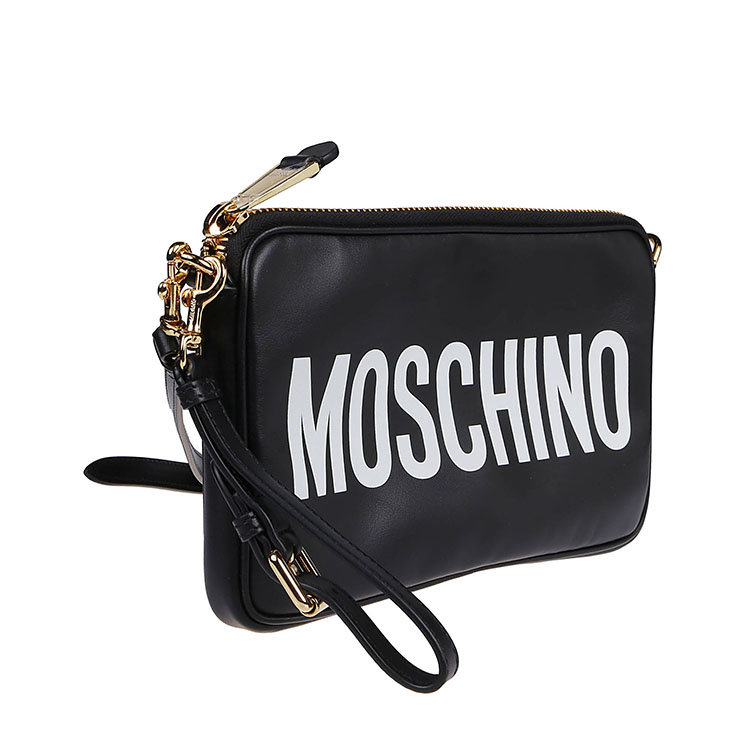 moschino/莫斯奇诺 21年春夏 时尚 女性 黑色 手拿包 7417 8001_1555